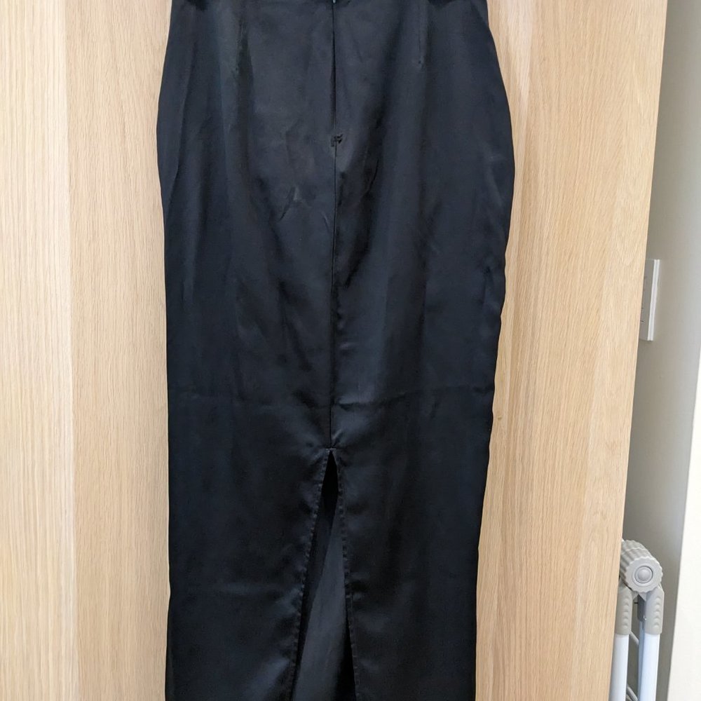 Reformation Silk Maxi dress & bralette set - Picture 5 of 6
